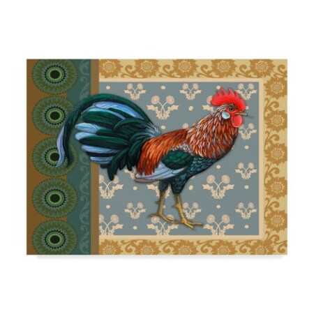 Maria Rytova 'Rooster' Canvas Art,18x24